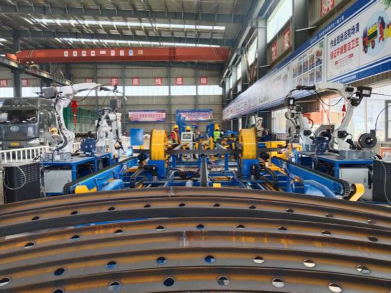 全自動鋼拱架生產(chǎn)線